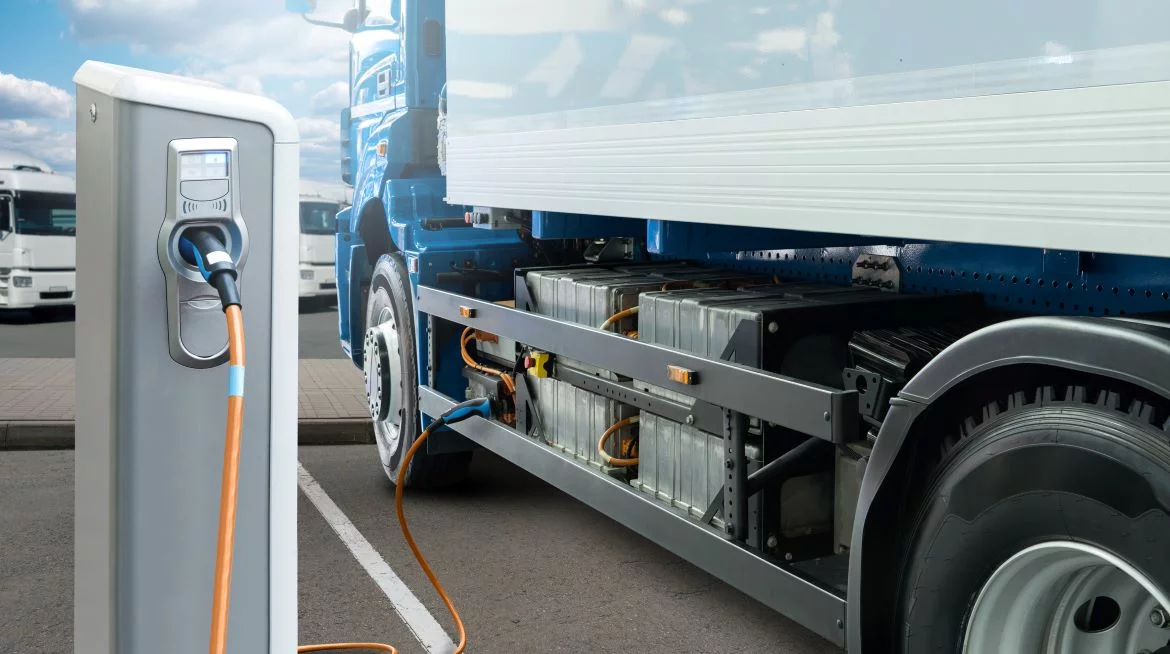Carregamento de camiões eléctricos