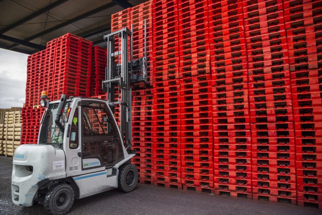 Return pallet